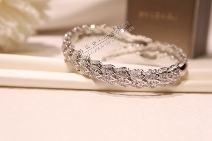 Bvlgari飾品 寶格麗蛇手鐲 Serpenti高級珠寶手鐲  zgbq3131
